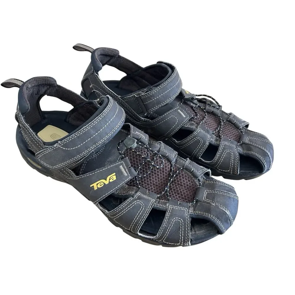 Teva Forebay Men’s Water River Sandal Brown Fisherman Size 13